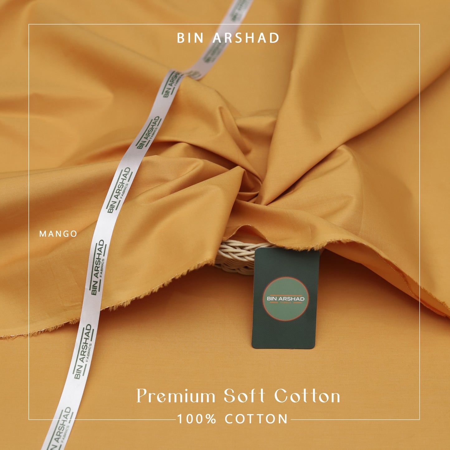 Premium-Men's Cotton - Mustard