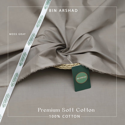 Premium-Men's Cotton - Silver