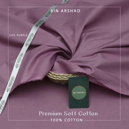 Premium-Men's Cotton - Purple