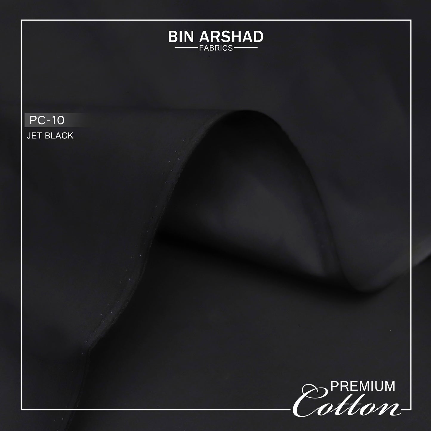 Imported Premium-Men's Cotton - Jet Black