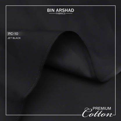 Imported Premium-Men's Cotton - Jet Black