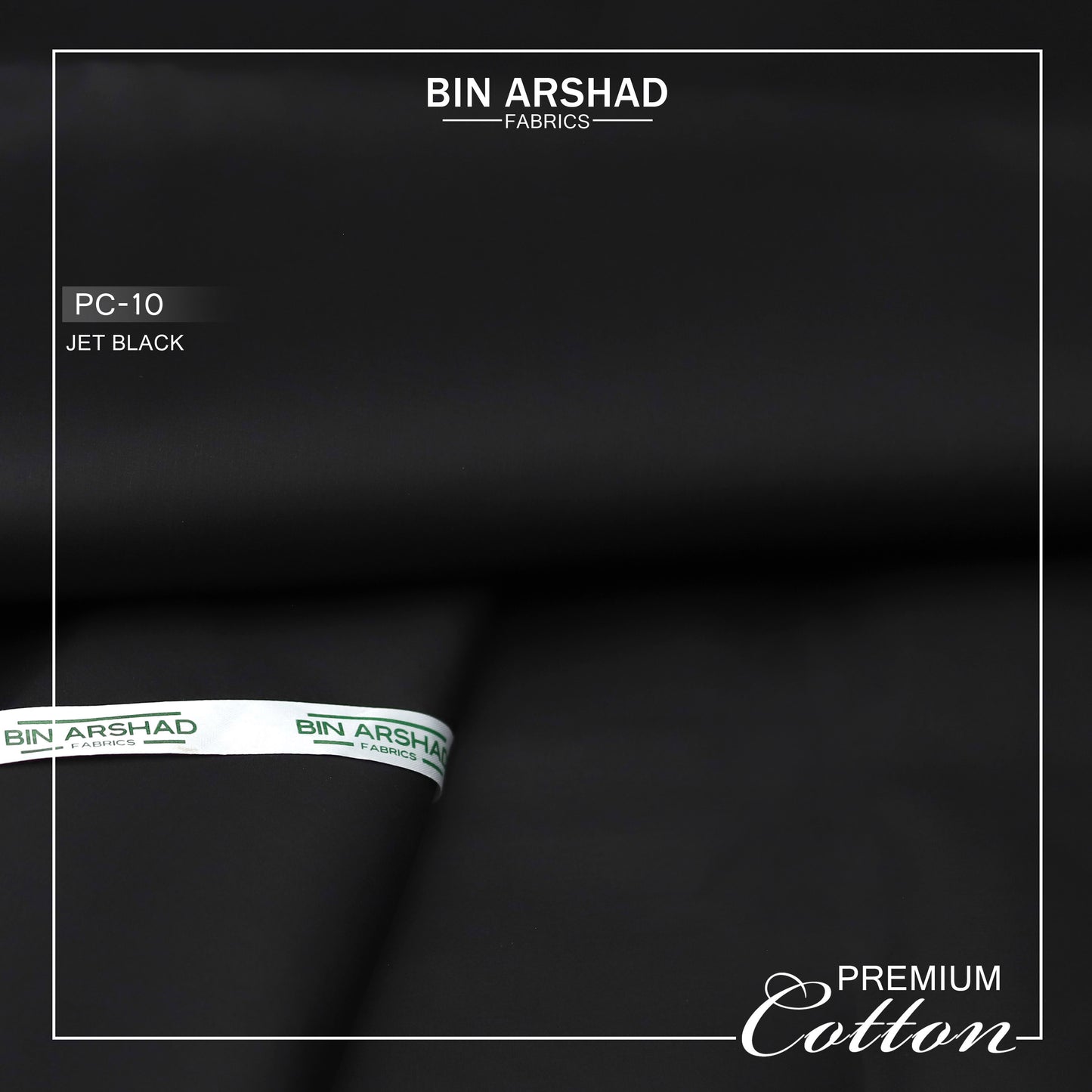 Imported Premium-Men's Cotton - Jet Black