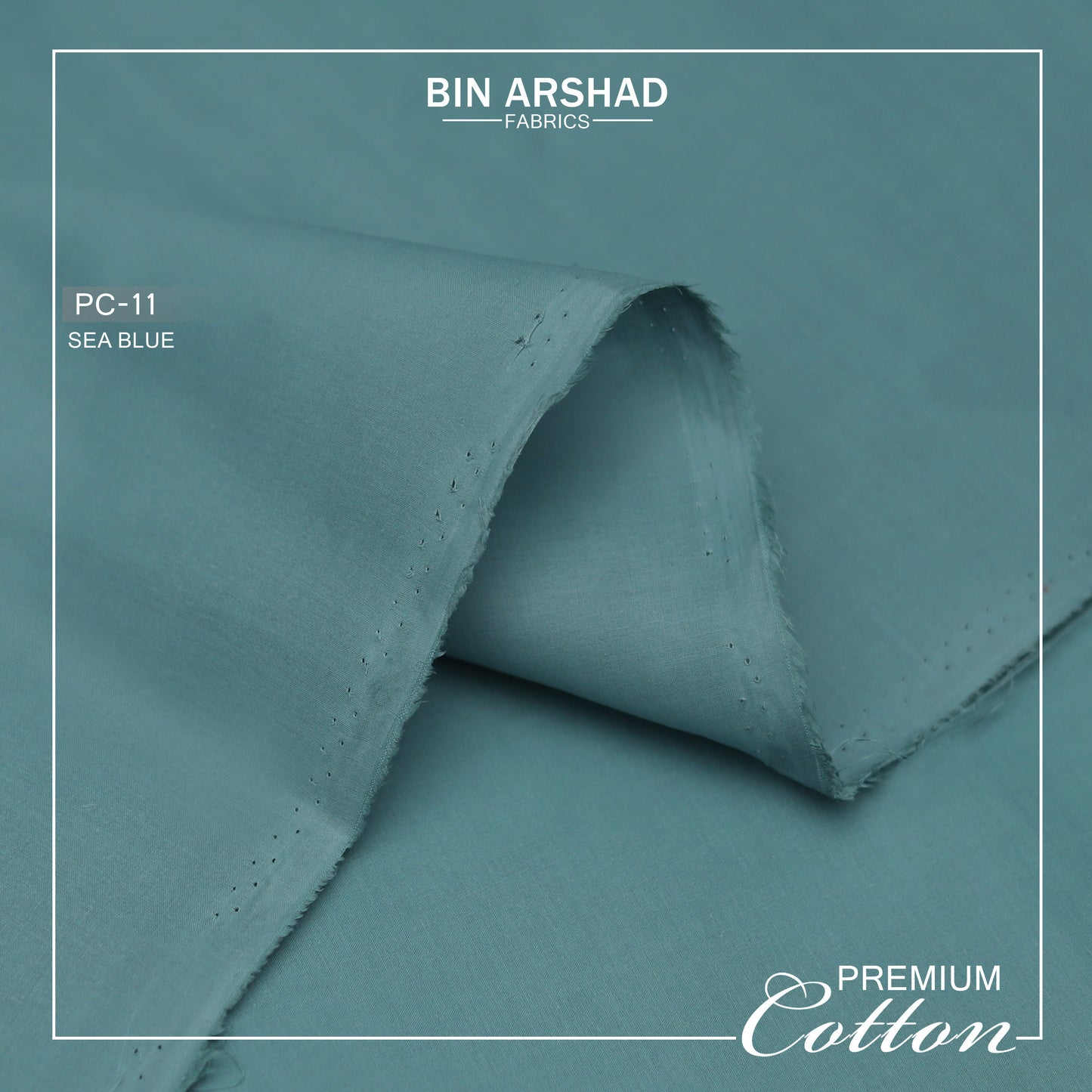 Imported Premium-Men's Cotton - Sea Blue