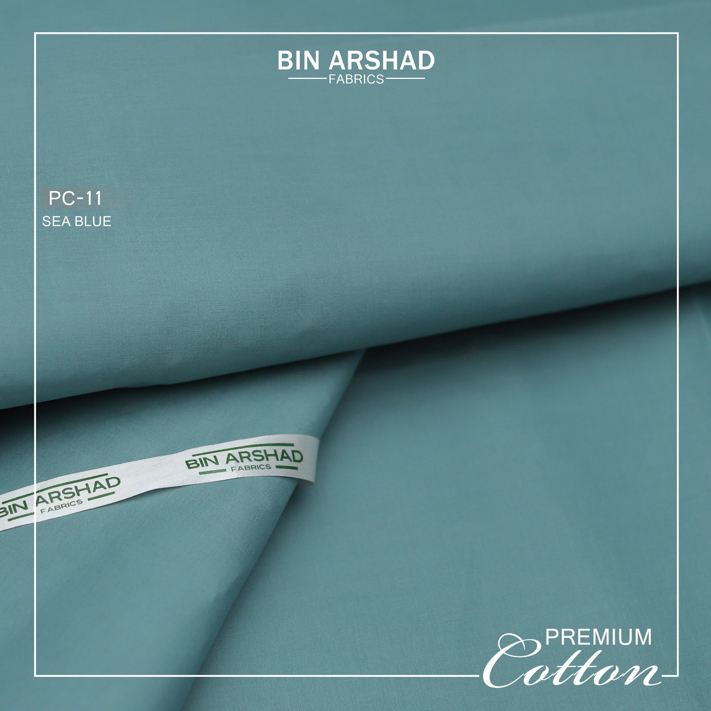 Imported Premium-Men's Cotton - Sea Blue