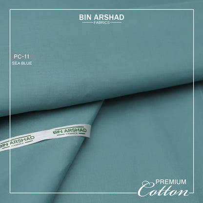 Imported Premium-Men's Cotton - Sea Blue