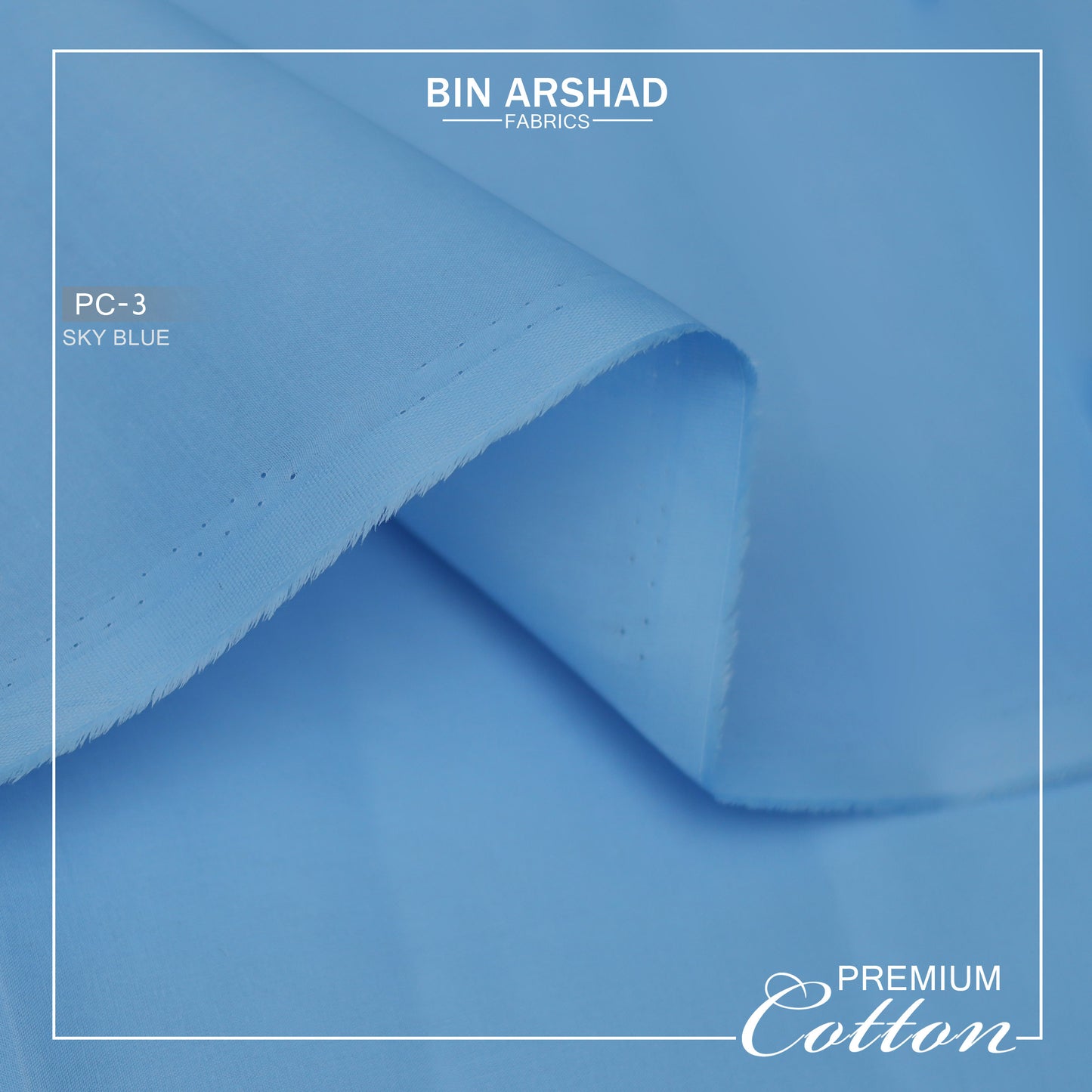 Imported Premium-Men's Cotton - Sky Blue