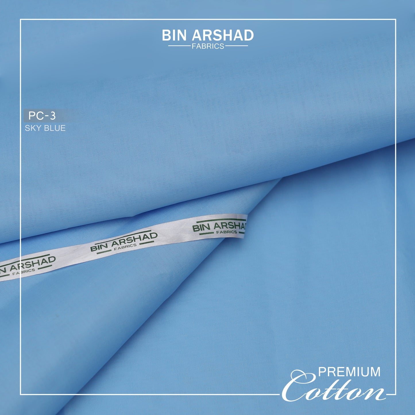 Imported Premium-Men's Cotton - Sky Blue