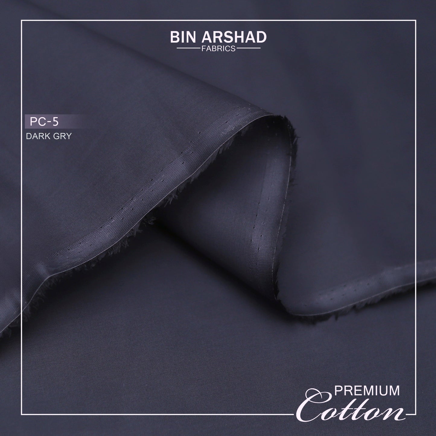 Imported Premium-Men's Cotton - Dark Grey