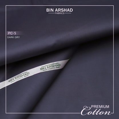 Imported Premium-Men's Cotton - Dark Grey