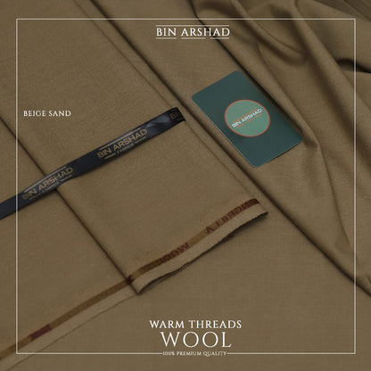 Premium Quality Wool | Beige Sand