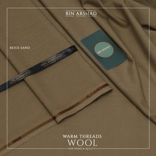 Premium Quality Wool | Beige Sand