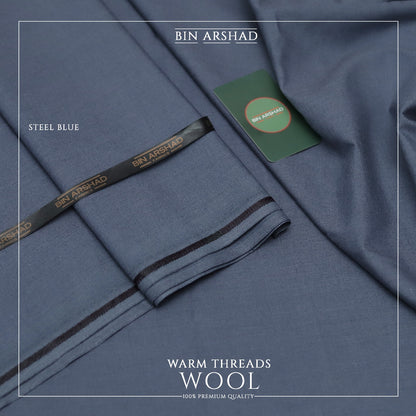 Premium Quality Wool | Steel Blue