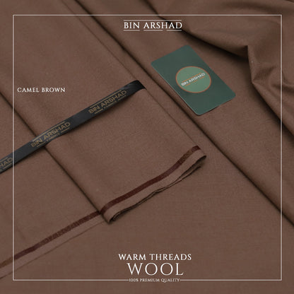 Premium Quality Wool | Camel Brown