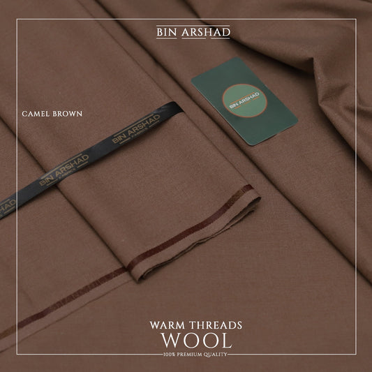 Premium Quality Wool | Camel Brown