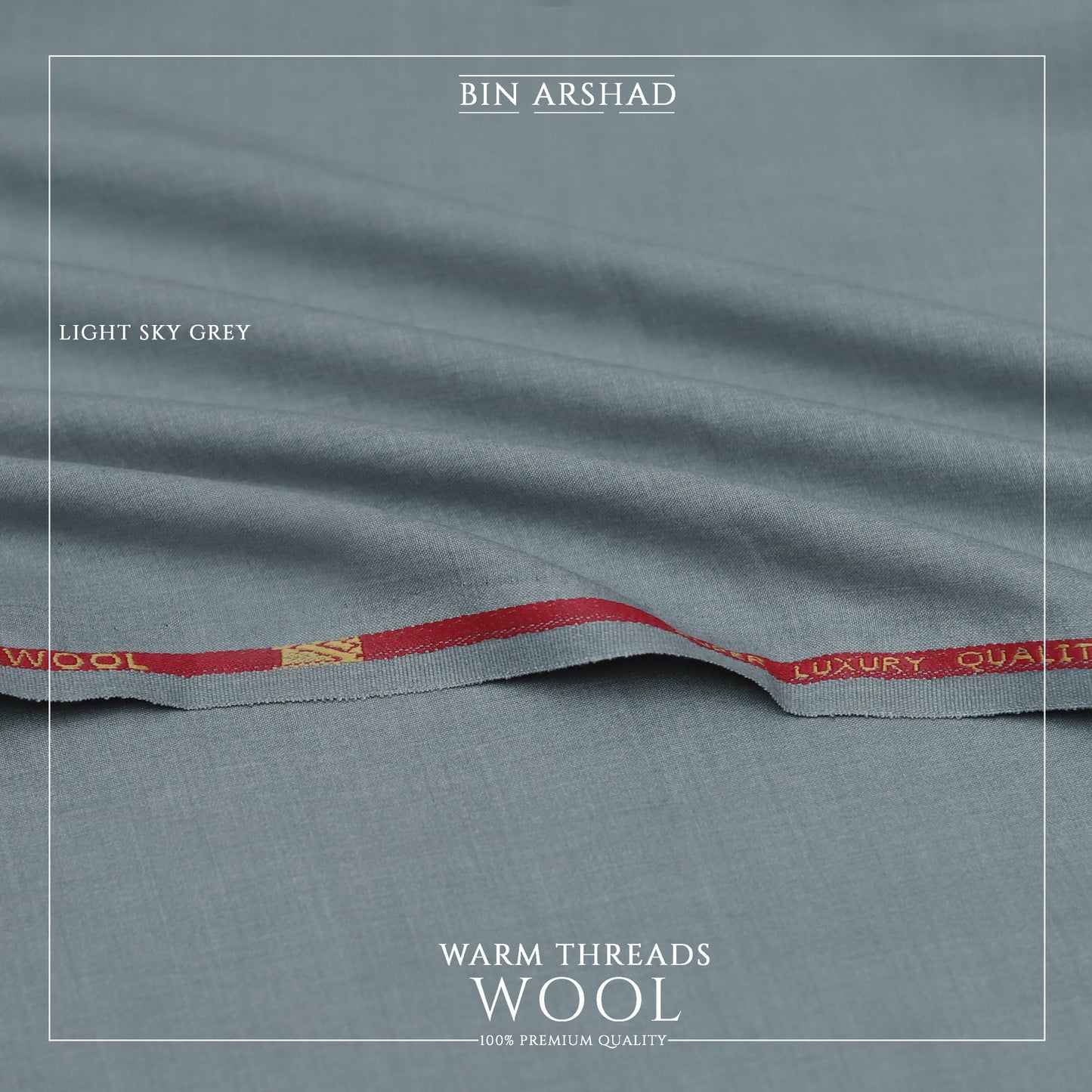 Premium Quality Wool | Ice Grey