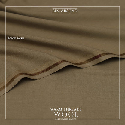 Premium Quality Wool | Beige Sand
