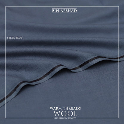 Premium Quality Wool | Steel Blue