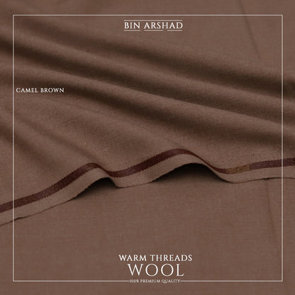 Premium Quality Wool | Camel Brown